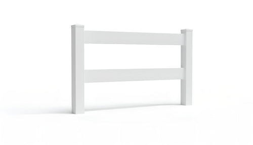 3' Tall x 4' Wide Single Swing Vinyl Gate For Vinyl Fences (AFC-302) - White