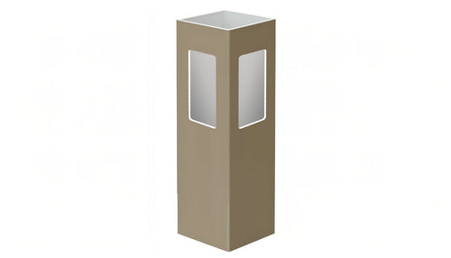 4" x 4" x 72" x .135 Corner Post For Vinyl Fences (AFC-97) - BUY PER PIECE (EACH) / Adobe