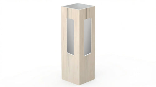 5" x 5" x 78" x .150 Corner Post For Vinyl Fences (AFC-19A) - BUY PER PIECE (EACH) / Aspen Latte