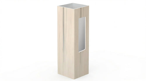 5" x 5" x 78" x .150 End Post For Vinyl Fences (AFC-19A) - BUY PER PIECE (EACH) / Aspen Latte