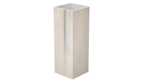 5" x 5" x 96" x .150 Standard Blank Post For Vinyl Fences - BUY PER PIECE (EACH) / Aspen Latte
