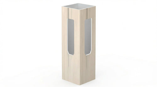 5" x 5" x 96" x .150 Corner Post For Vinyl Fences (AFC-373) - BUY PER PIECE (EACH) / Aspen Latte