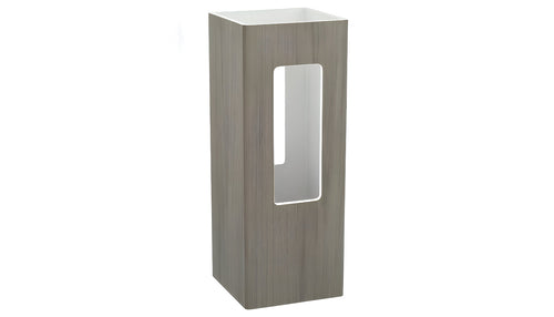 5" x 5" x 60" x .150 Line Post For Vinyl Fences (AFC-302) - BUY PER PIECE (EACH) / Chai Gray