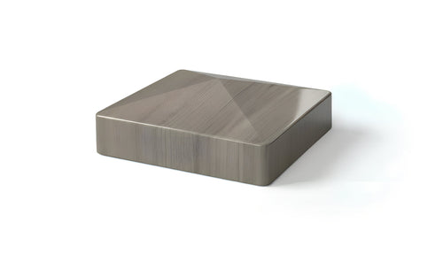 5" External Pyramid Post Cap For Vinyl Fences - BUY PER PIECE (EACH) / Chai Gray