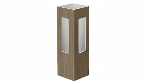 5" x 5" x 78" x .150 Corner Post For Vinyl Fences (AFC-19A) - BUY PER PIECE (EACH) / Green Teak