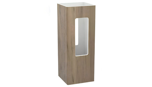 5" x 5" x 78" x .150 Line Post For Vinyl Fences (AFC-19A) - BUY PER PIECE (EACH) / Green Teak