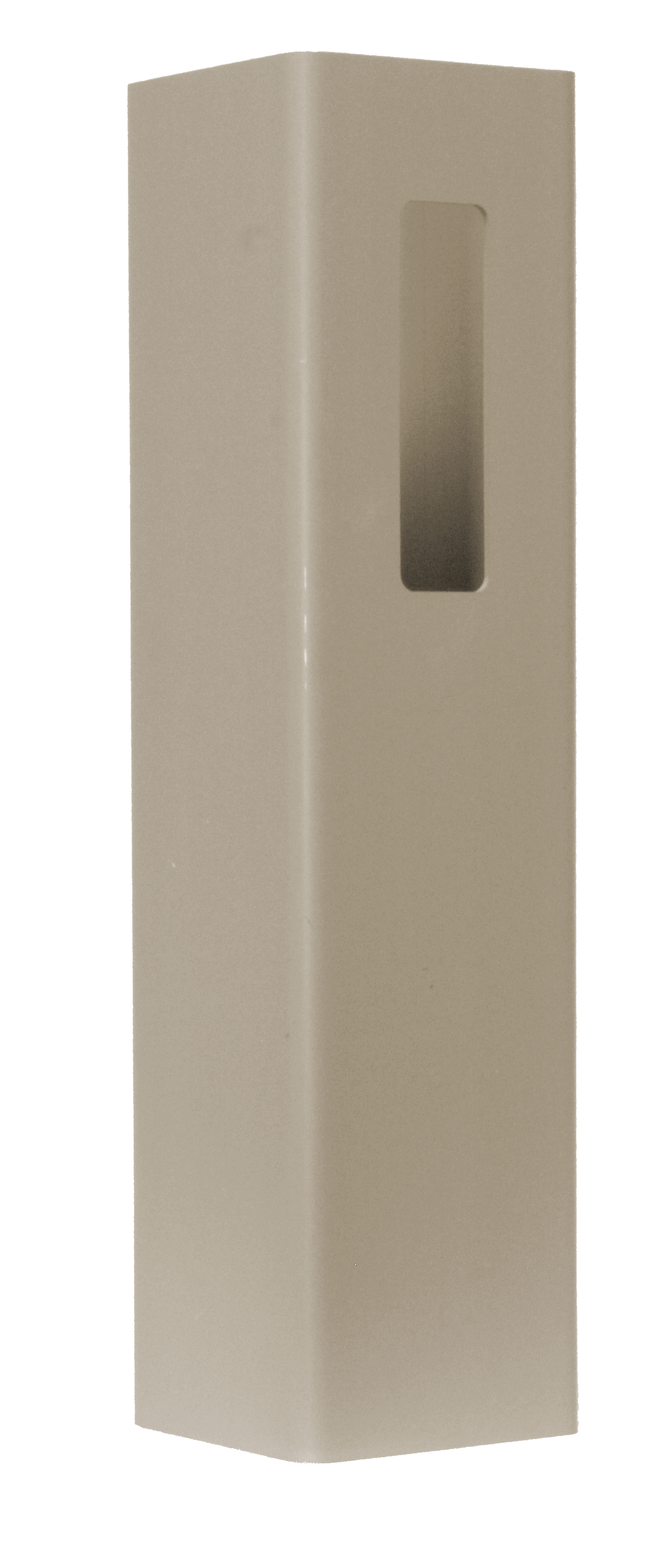 4" X 4" X 6' Khaki End Post For Vinyl Fences