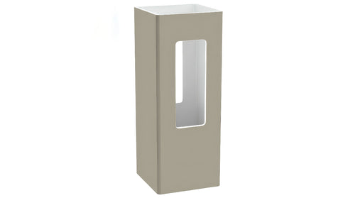 5" x 5" x 84" x .150 Line Post For Vinyl Fences (AFC-006) - BUY PER PIECE (EACH) / Light Gray