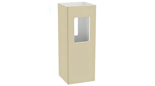 4" x 4" x 72" x .135 Line Post For Vinyl Fences (AFC-97) - BUY PER PIECE (EACH) / Tan