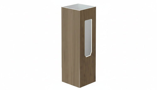 5" x 5" x 96" x .150 End Post For Vinyl Fences (AFC-373) - BUY PER PIECE (EACH) / Green Teak
