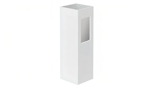 5" x 5" x 84" x .150 End Post For Vinyl Fences (AFC-003) - BUY PER PIECE (EACH) / White