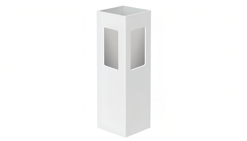 5" x 5" x 84" x .150 Corner Post For Vinyl Fences (AFC-003) - BUY PER PIECE (EACH) / White