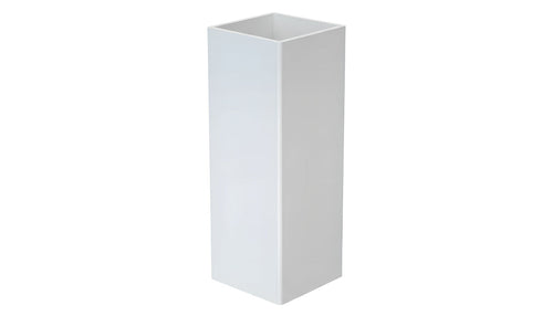 5" x 5" x 96" x .150 Standard Blank Post For Vinyl Fences - BUY PER PIECE (EACH) / White