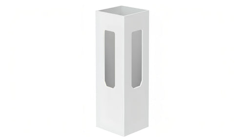 5" x 5" x 96" x .150 Corner Post For Vinyl Fences (AFC-373) - BUY PER PIECE (EACH) / White