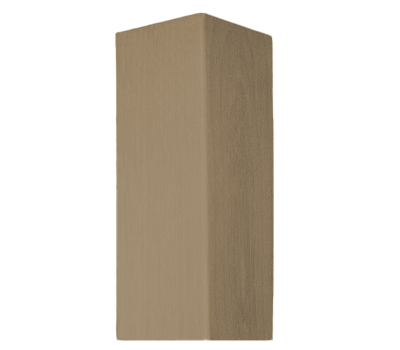 Weathered Cedar Blank Post 4" x 4" x 13' For Vinyl Fences