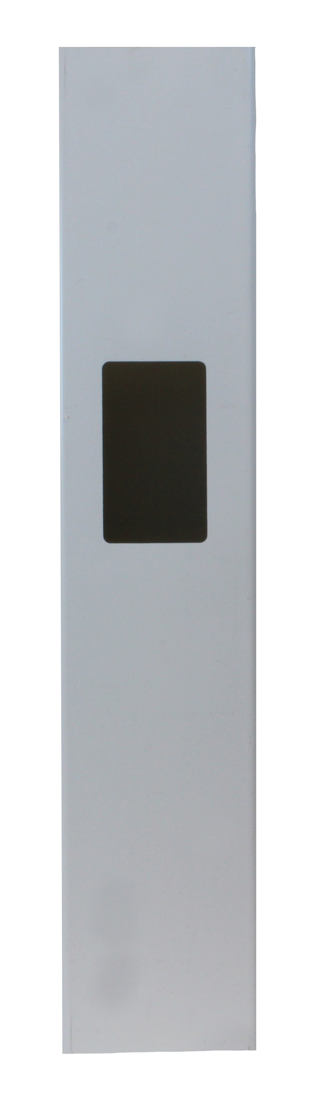 White 4" x 4" x 6' x .115 Routed End Post K-15 For Vinyl Fences