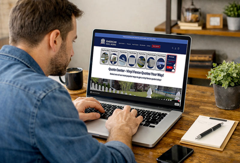 Buy Vinyl Fencing Online!