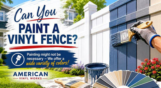 Can You Paint a Vinyl Fence?
