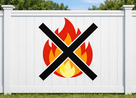 Are Vinyl Fences Fireproof?