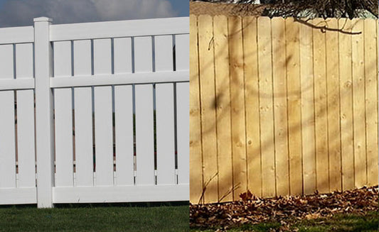 Comparing Vinyl Fence Panels to Wood