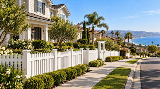 Vinyl Fencing in California | Privacy, Picket & Ranch Rail Fences