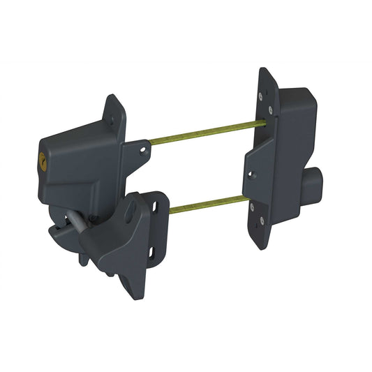 Keystone® 2 Latch - Two-Sided (Nylon) for Vinyl, Ornamental or Wood Fence Gates