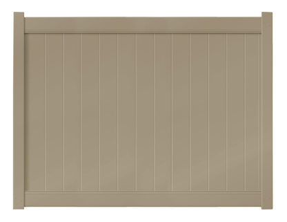 [Price Per Foot - AFC-005] 5' Tall Privacy Fence For Vinyl Fences