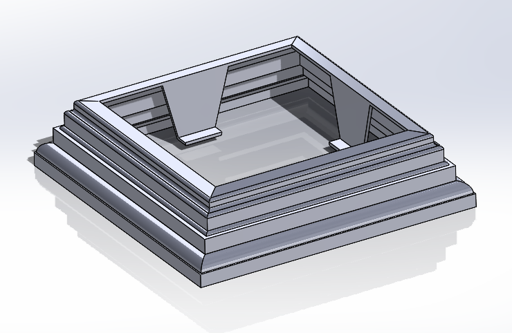 4" Classic Post Base Trim