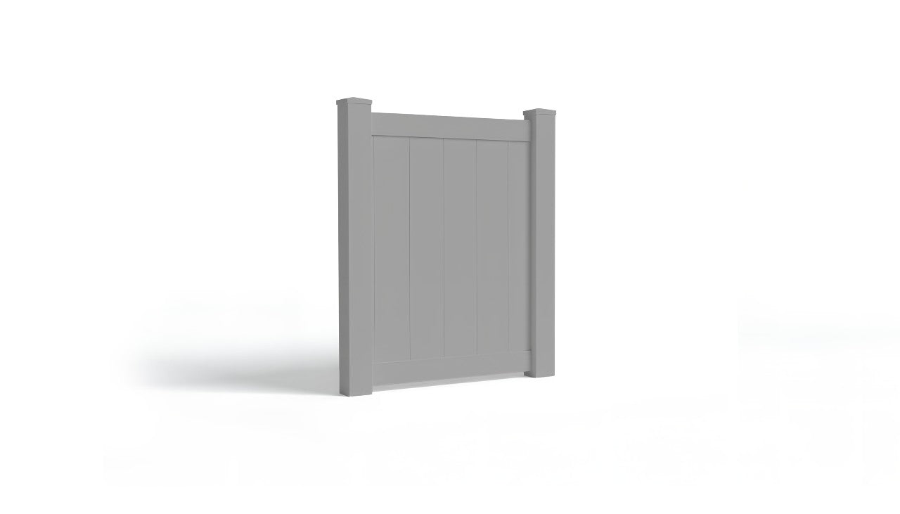 4' Tall x 3' Wide Single Swing Vinyl Gate For Vinyl Fences (AFC-001)