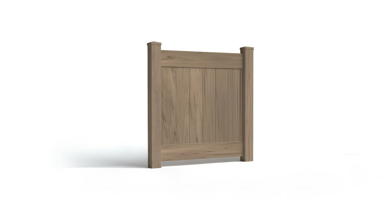 4' Tall x 4' Wide Single Swing Vinyl Gate For Vinyl Fences (AFC-001)