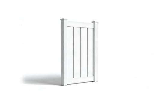 4' Tall x 3' Wide Single Swing Vinyl Gate For Vinyl Fences (AFC-0304)