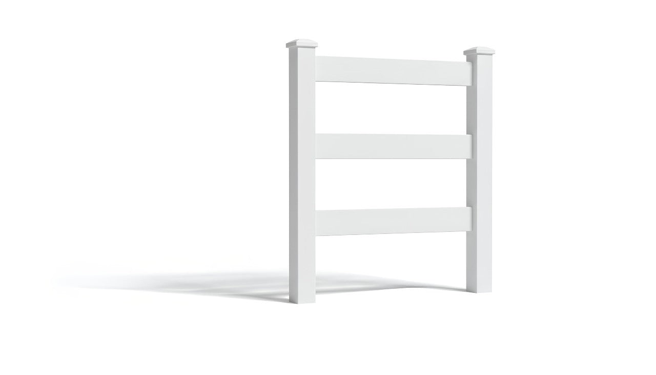 5' Tall x 3' Wide Single Swing Vinyl Gate For Vinyl Fences (AFC-19A)