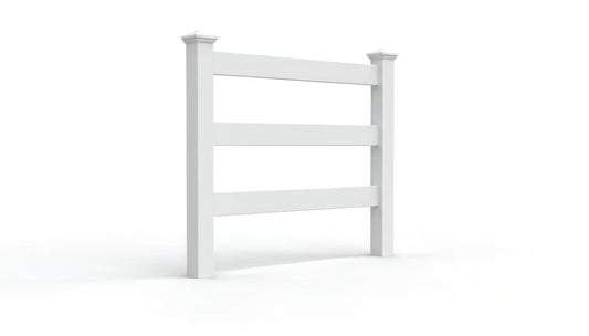 5' Tall x 4' Wide Single Swing Vinyl Gate For Vinyl Fences (AFC-19A)