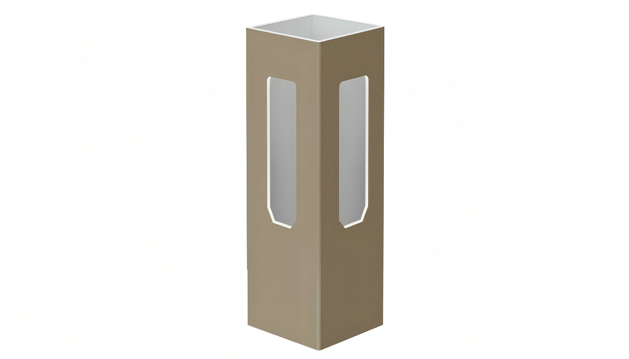 5" x 5" x 72" x .150 Corner Post For Vinyl Fences (AFC-001)