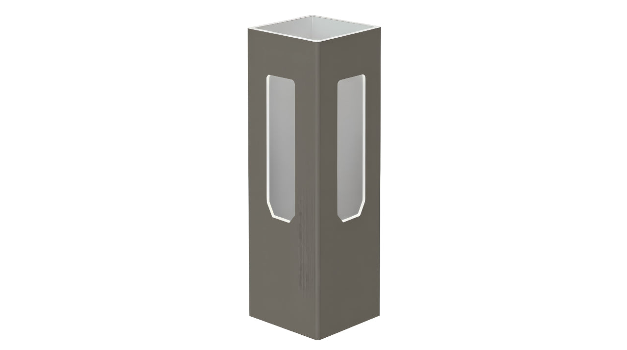 5" x 5" x 72" x .150 Corner Post For Vinyl Fences (AFC-001)
