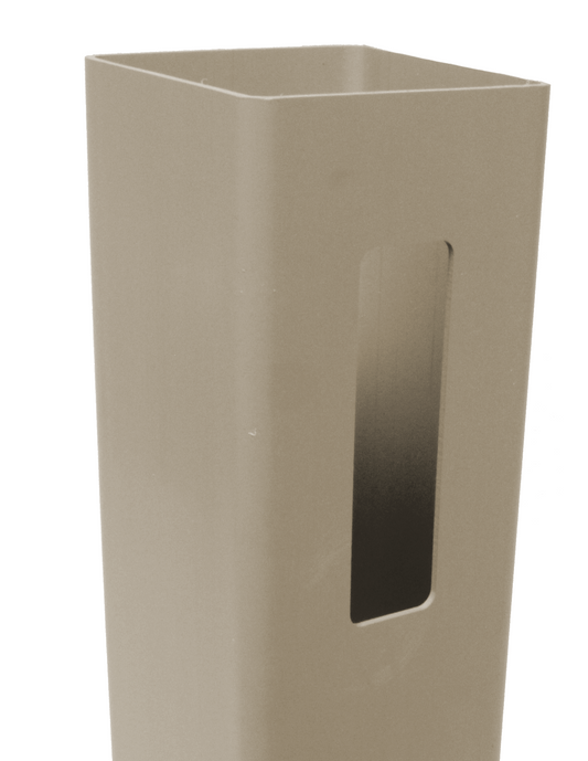4" X 4" X 6' Khaki End Post For Vinyl Fences