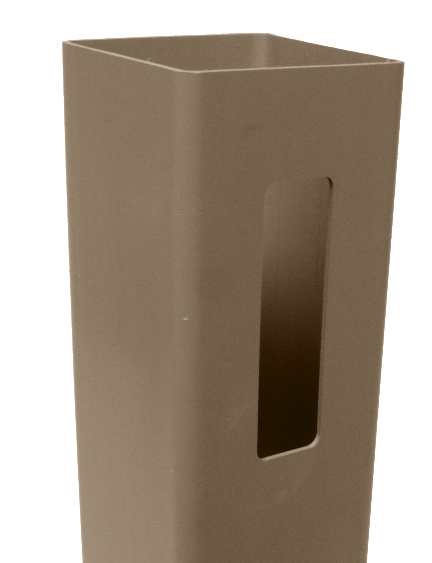 Khaki End Post 5" x 5" x 8' For Vinyl Fences