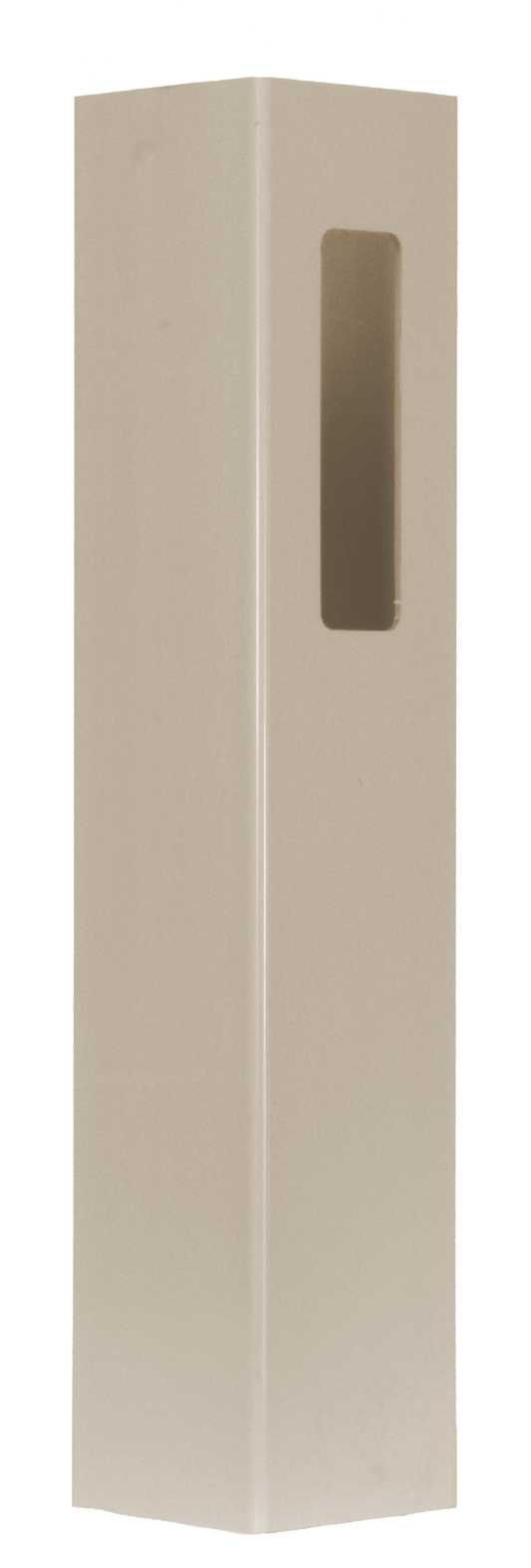 4" X 4" X 6' Sandstone End Post For Vinyl Fences