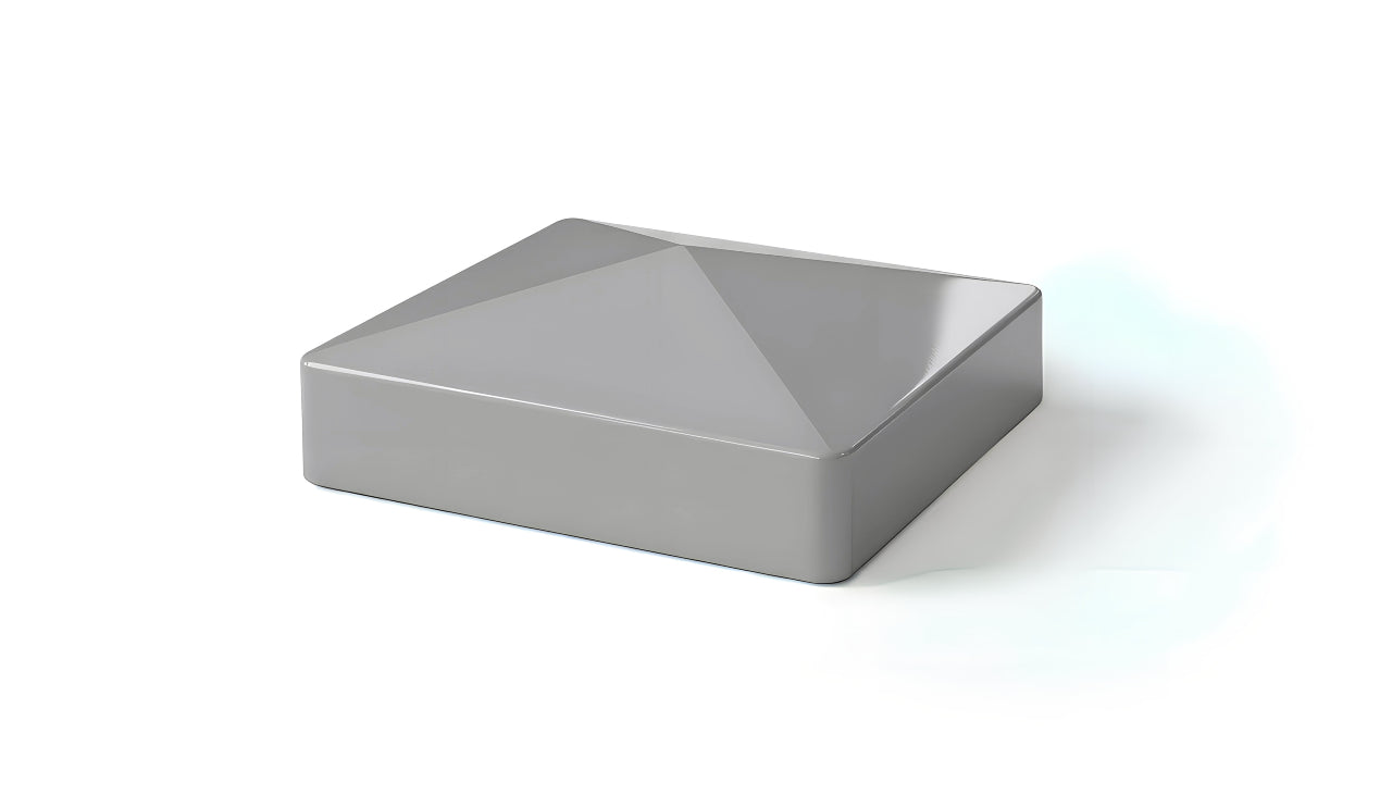 4" External Pyramid Post Cap For Vinyl Fences