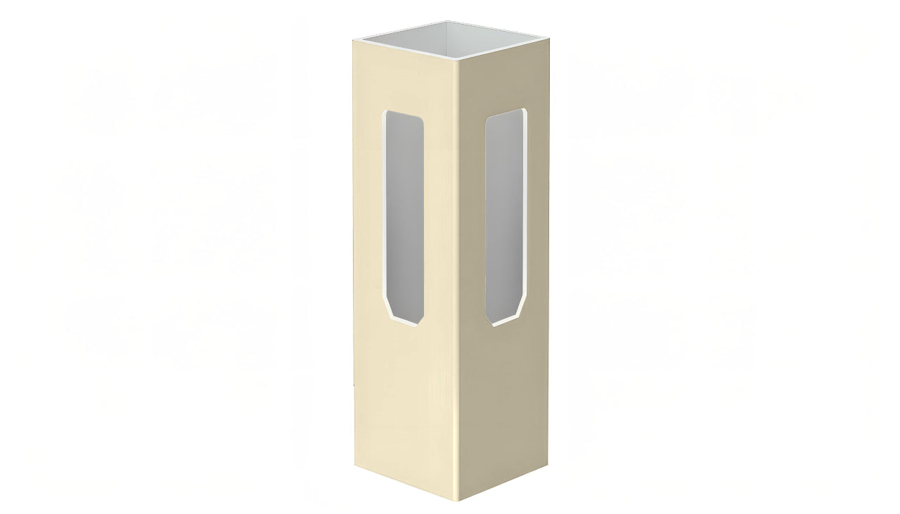 5" x 5" x 72" x .150 Corner Post For Vinyl Fences (AFC-001)