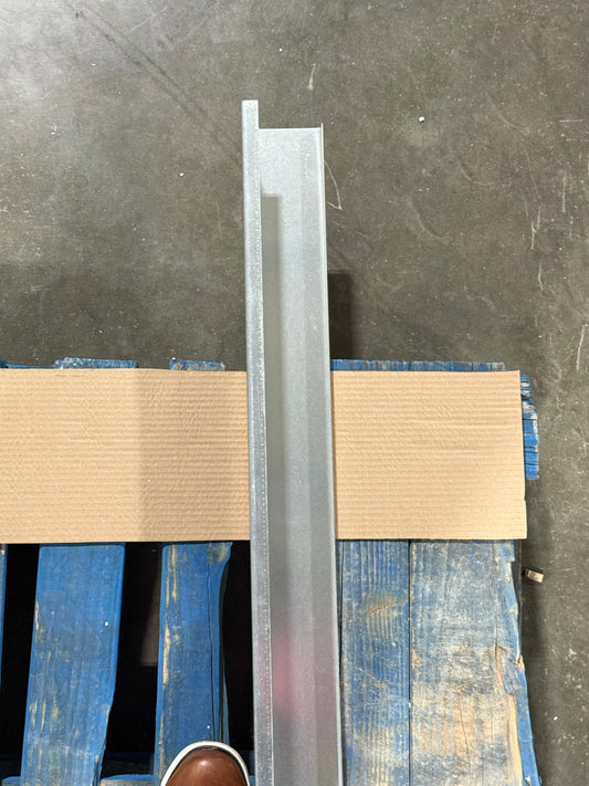 5" x 5" x 8' Steel Gate Post Insert for Vinyl Fences