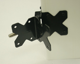 3" x 3-1/2" Residential Heavy-Duty Adjustable Hinges for Vinyl Fence Gates