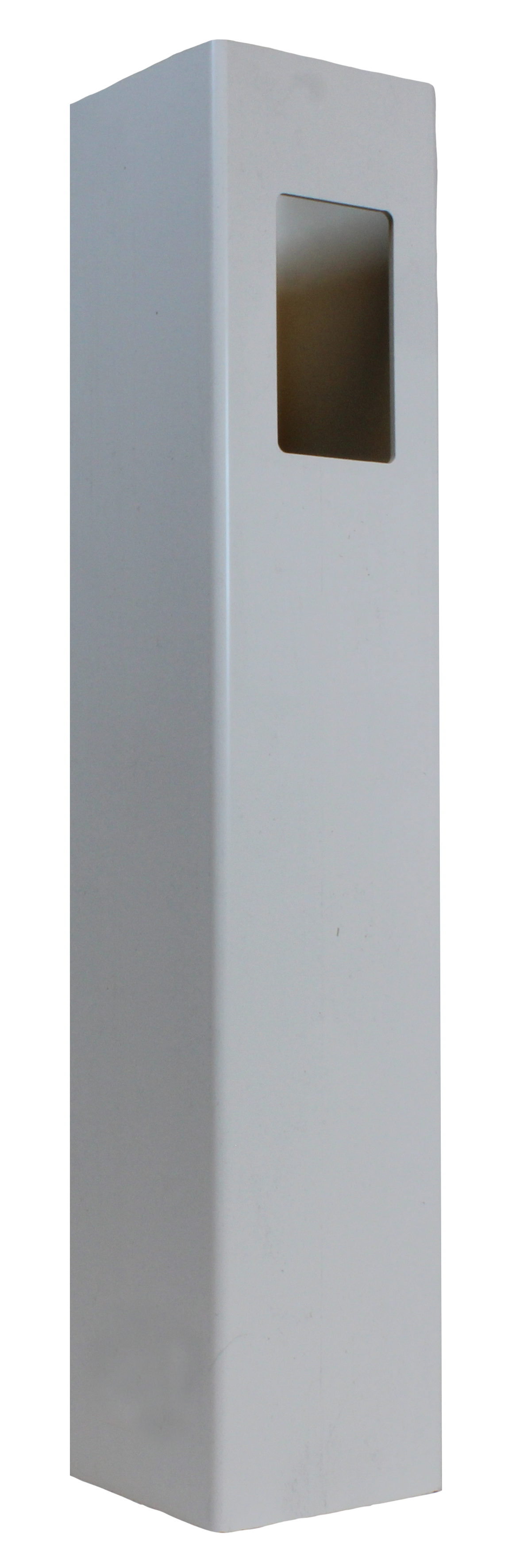 White End Post 4" x 4" x 6' For Vinyl Fences