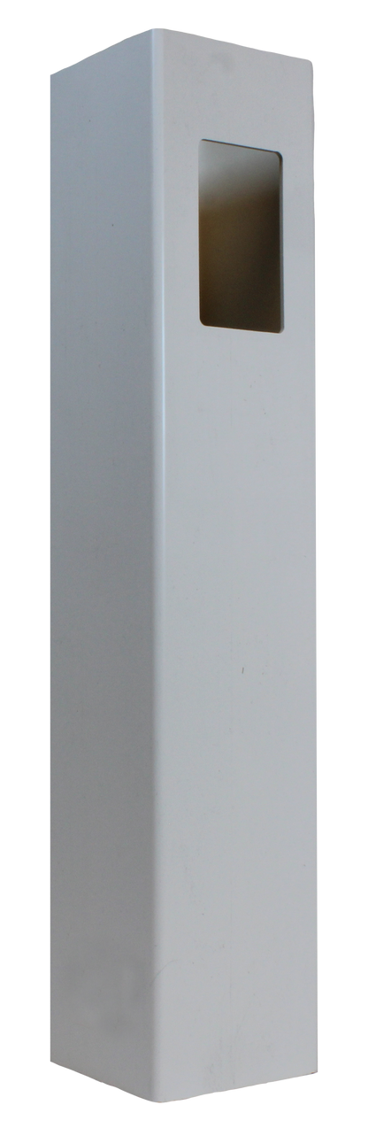 White End Post 4" x 4" x 6' For Vinyl Fences