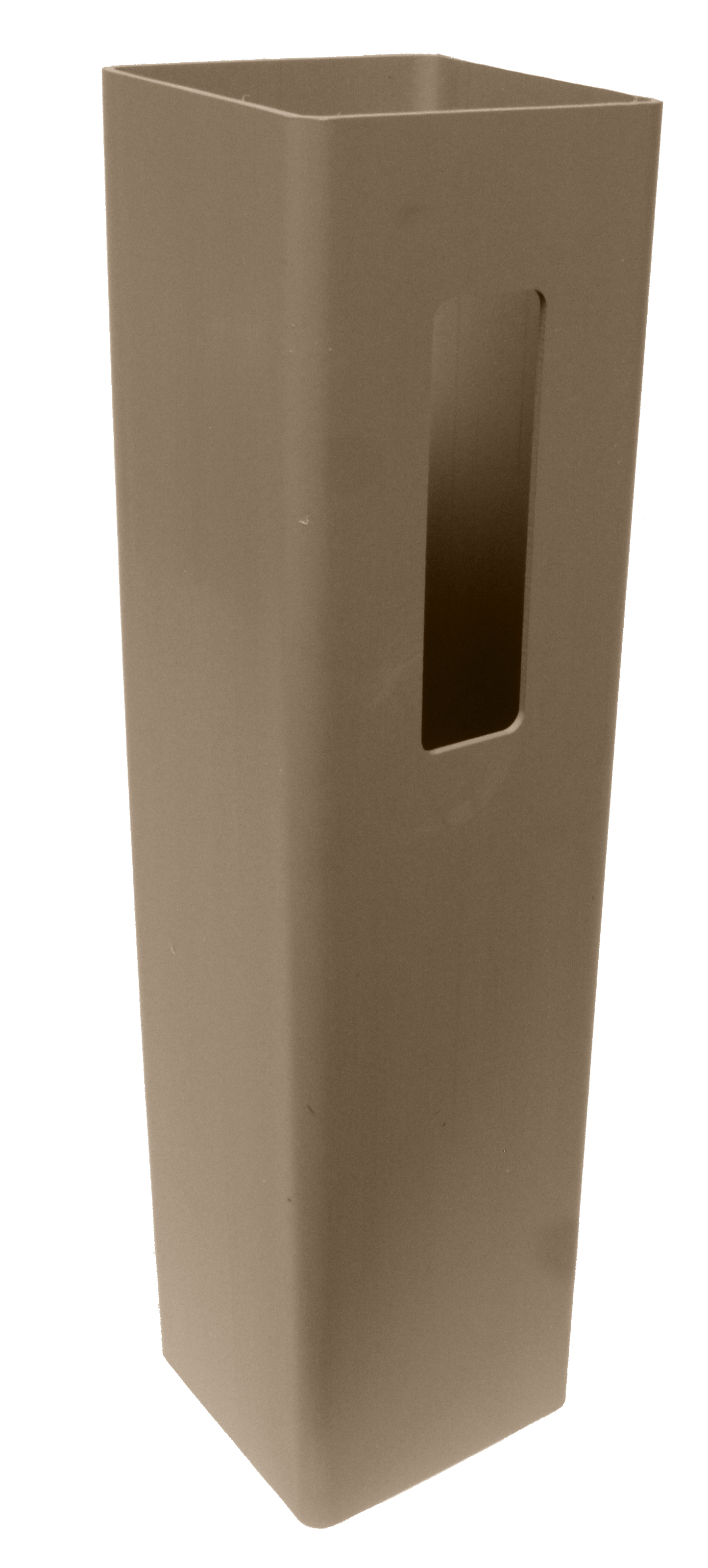 4" X 4" X 6' Khaki End Post For Vinyl Fences