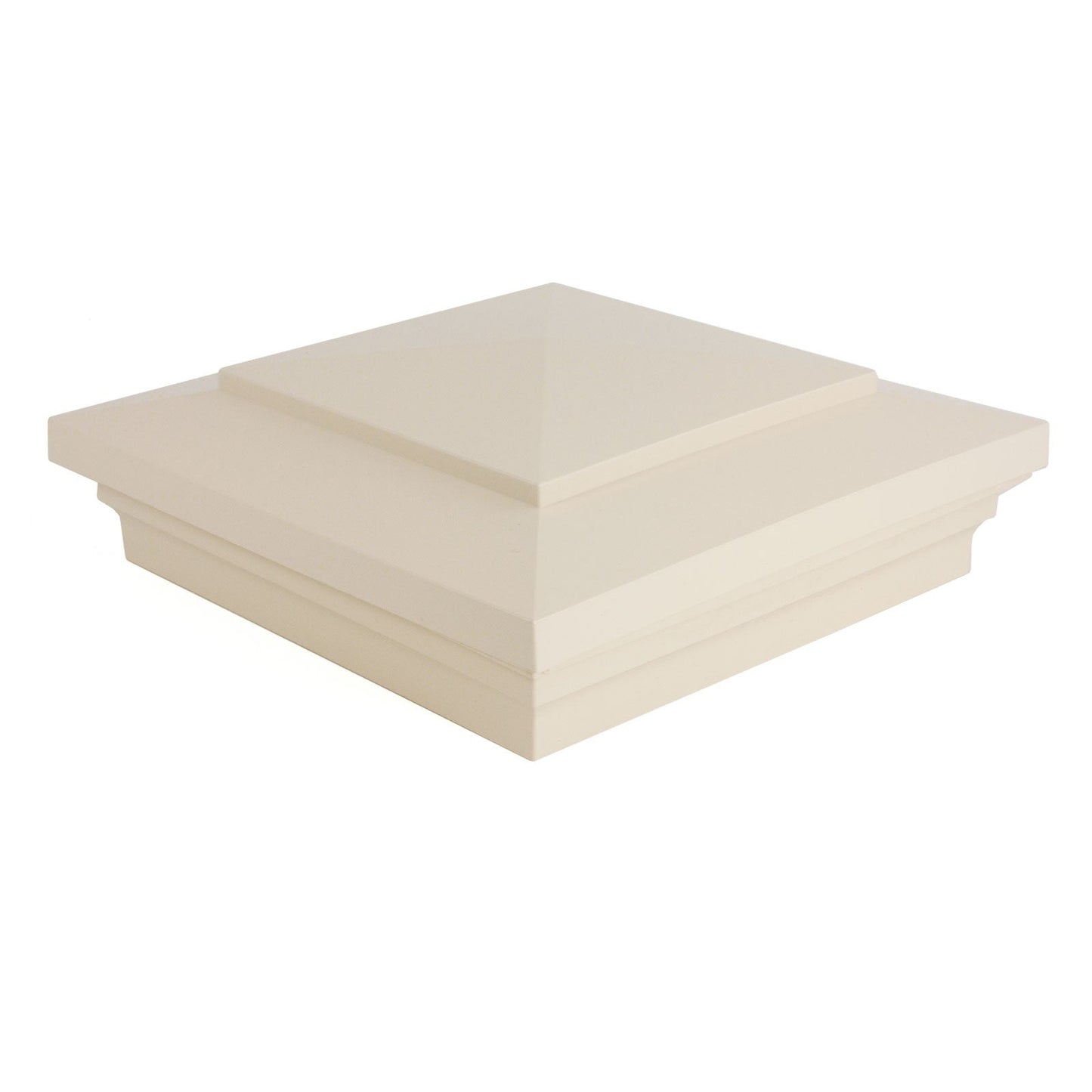 5" Sq. Cape May Post Cap (Box of 6) For Vinyl Fences