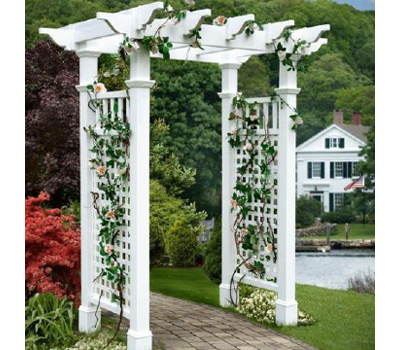 Fairfield Arbor For Vinyl Fences