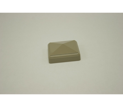 Khaki Classic Cap 4" For Vinyl Fences