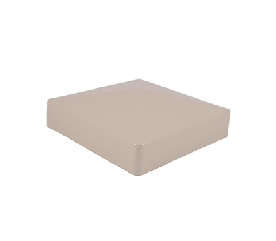 5" Khaki External Cap For Vinyl Fences