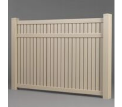 Khaki Open Rail 2" x 3-1/2" x 71-3/4" For Vinyl Fences